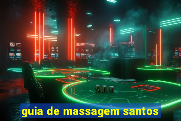 guia de massagem santos