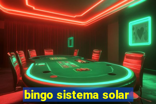 bingo sistema solar