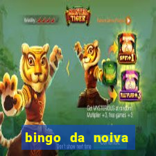 bingo da noiva para imprimir