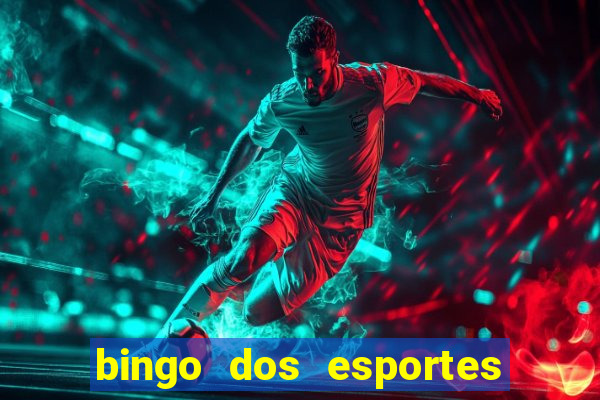 bingo dos esportes para imprimir