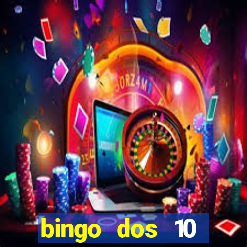 bingo dos 10 mandamentos da lei de deus