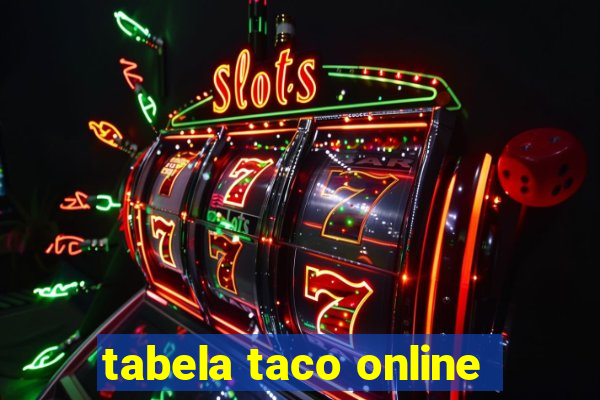 tabela taco online