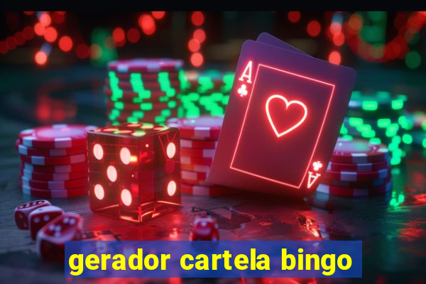 gerador cartela bingo