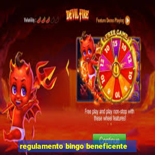 regulamento bingo beneficente