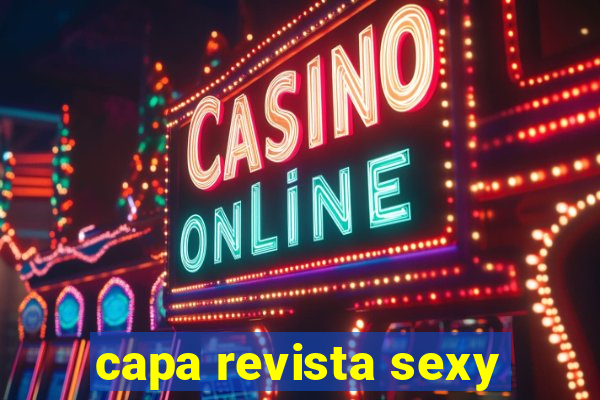 capa revista sexy