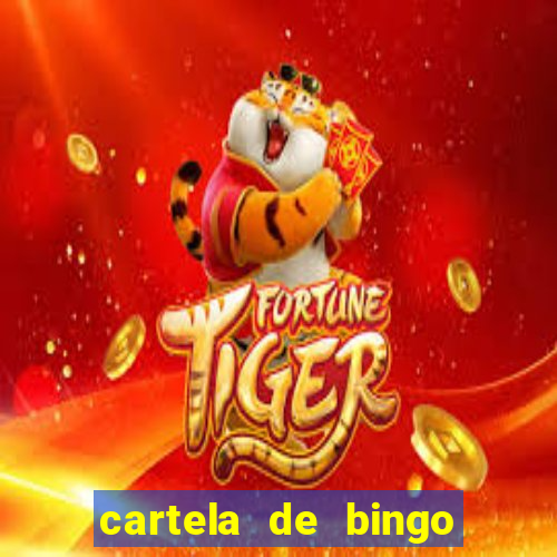 cartela de bingo cha de panela