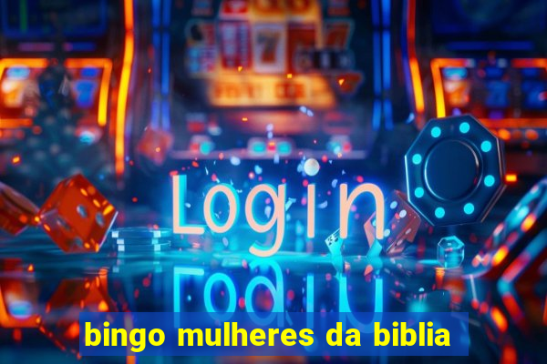 bingo mulheres da biblia