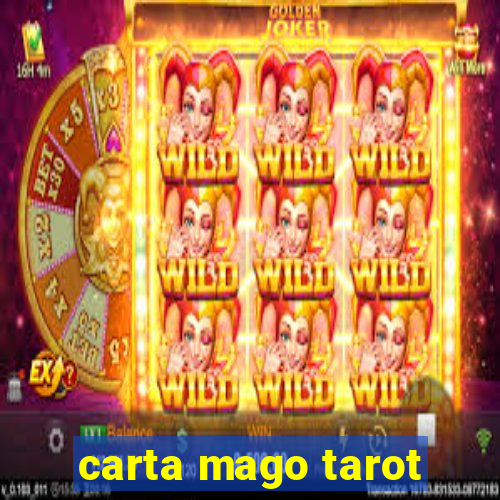 carta mago tarot